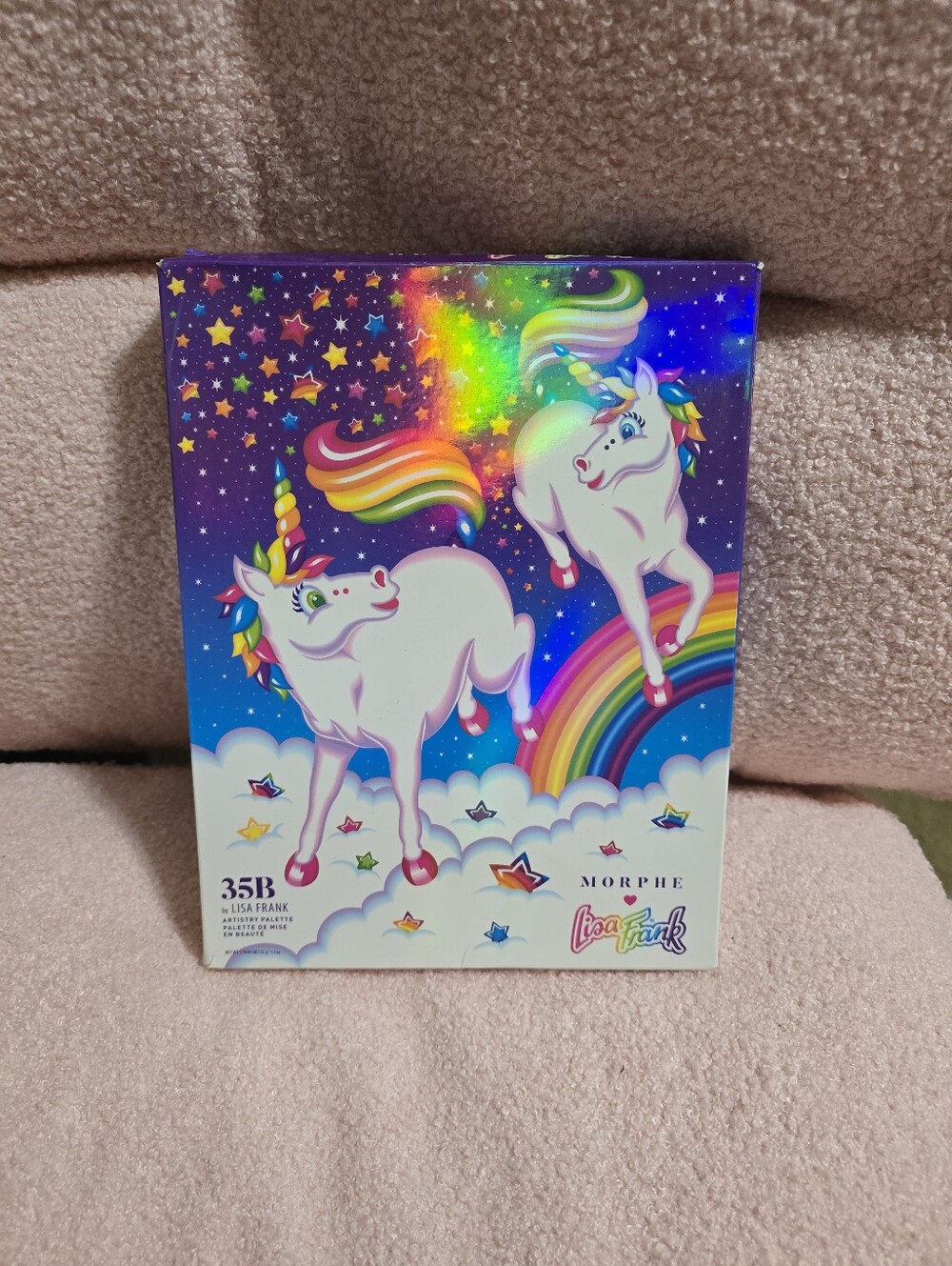 New Lisa Frank markie unicorn Morphe pallette